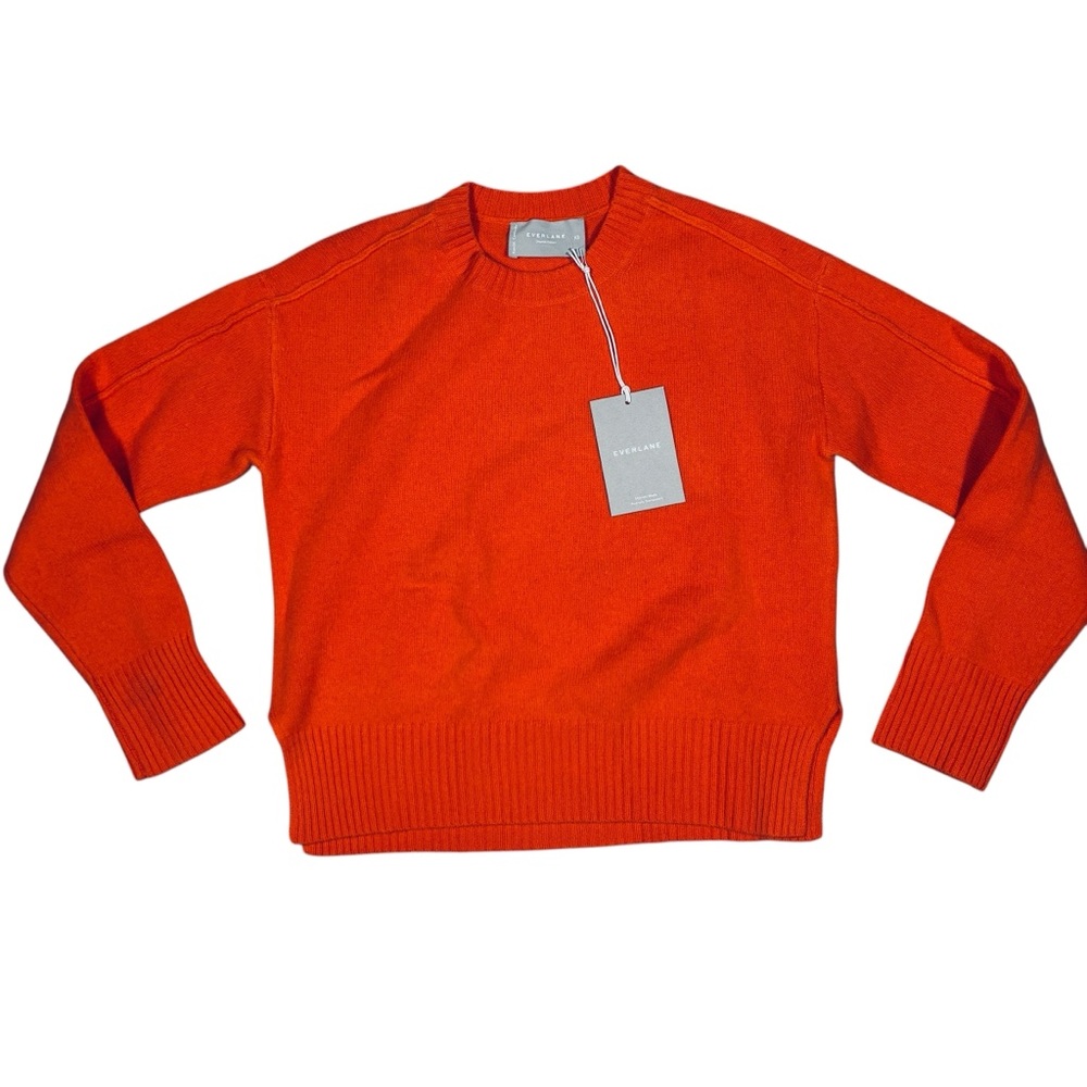 Everlane extra small orange sweater